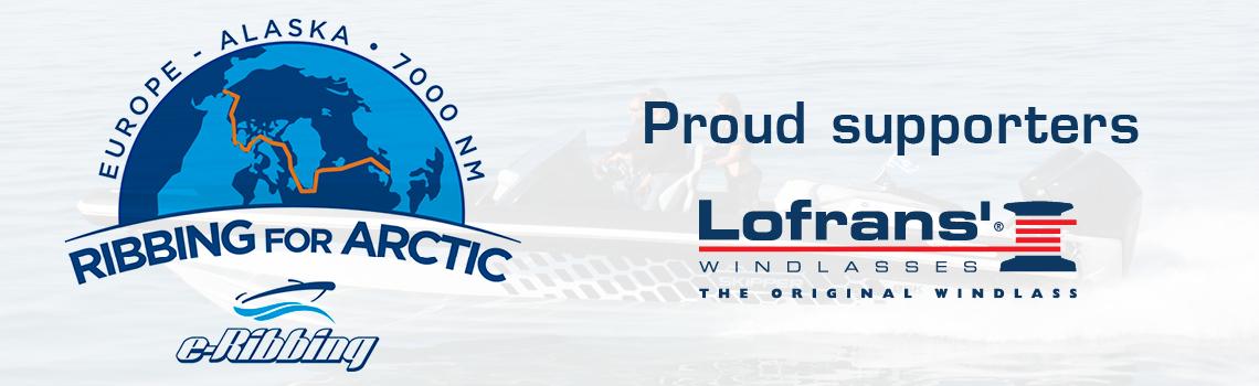 Lofrans’ anchoring equipment will be an ally of Seafighter Rib at “Ribbing for Arctic” expedition!