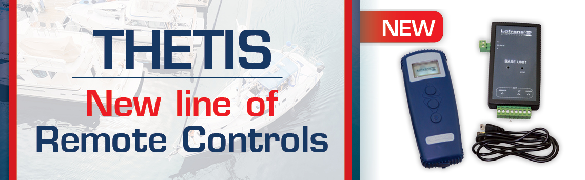 The new Lofrans’ line of THETIS Remote Controls and the redesigned Chain Counter IRIS II is an innovative solution! 