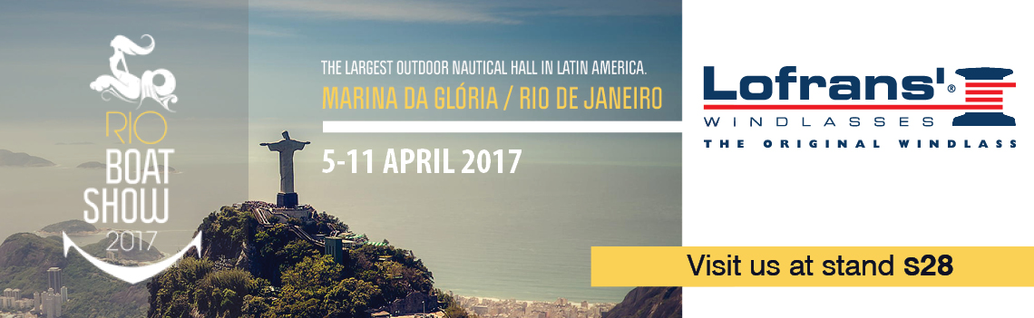 LOFRANS' at Rio Boat Show 2017