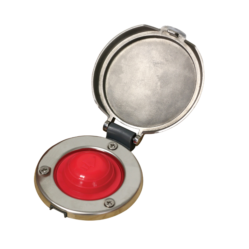 [] Lofrans' Footswitch, Inox, w/red button image