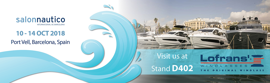 Lofrans’ at Salon Nautico Internacional de Barcelona 2018 Image