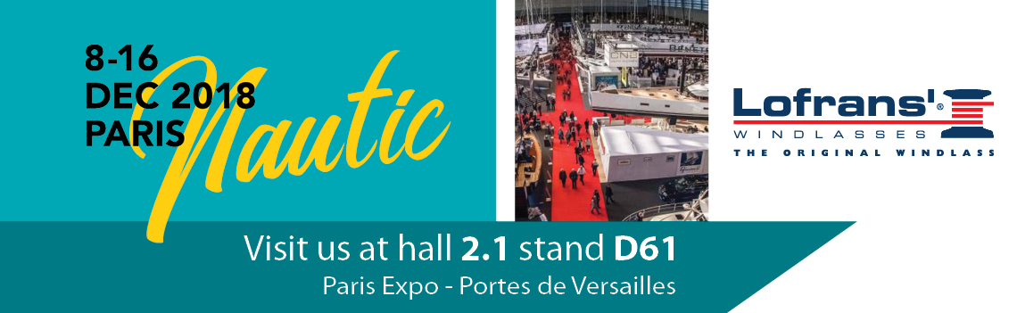 Lofrans' at Salon Nautique de Paris 2018 Image