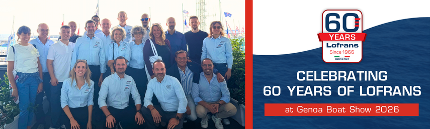Lofrans Celebrates 60 Years at the Genoa International Boat Show