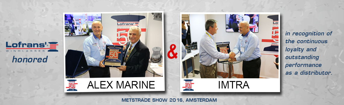 Lofrans' honored distributors at METS Image