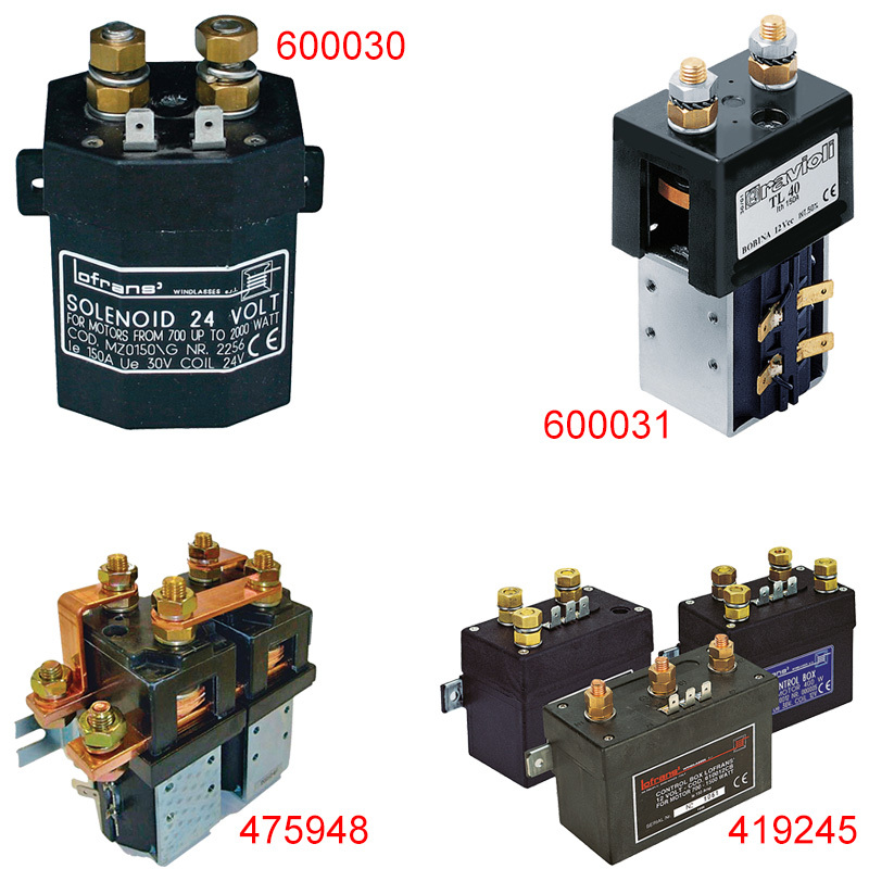 Control Boxes Solenoids for DC