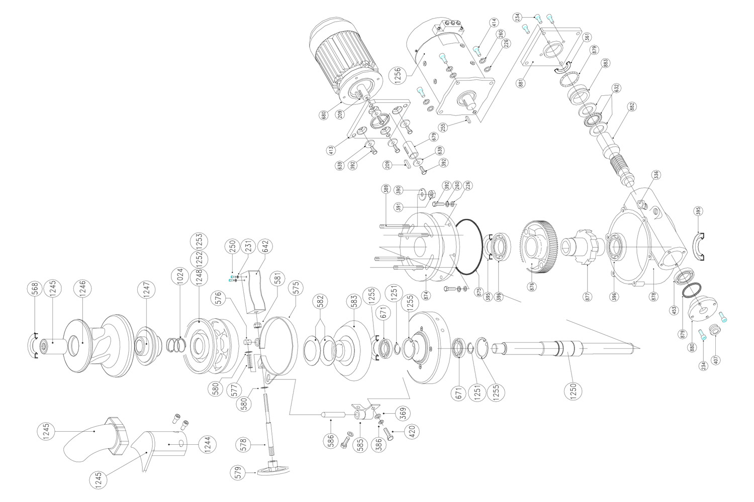 SX5 - verricello verticale